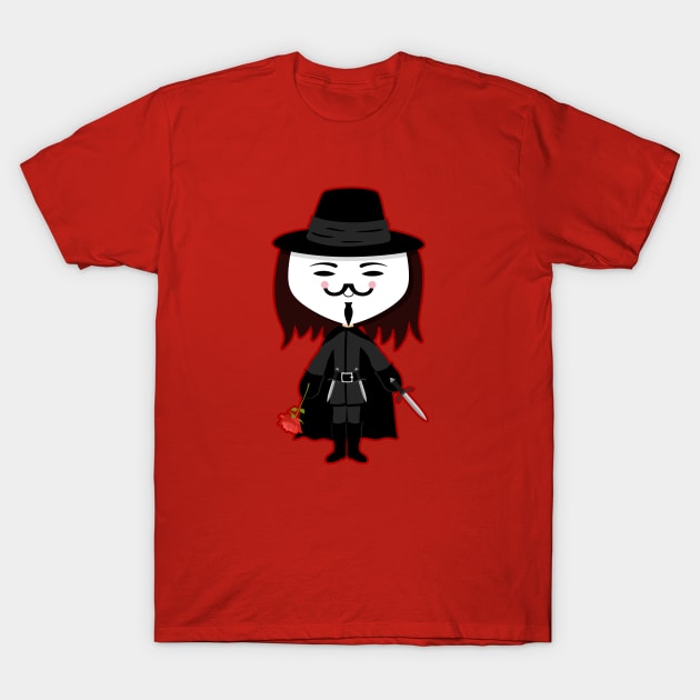 Vendetta T-Shirt by sombrasblancas